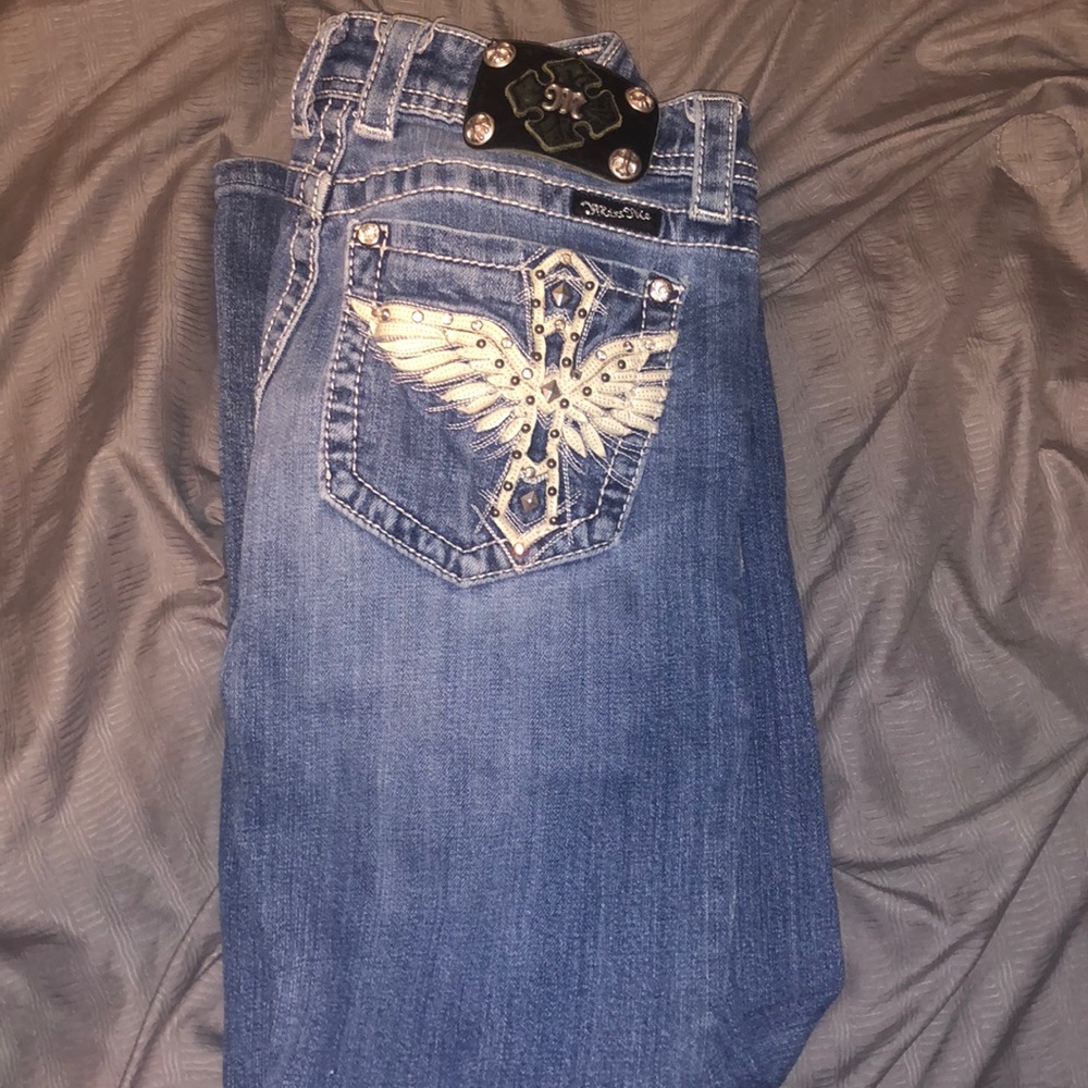 Miss Me Buckle Jeans. Size 28. Gorgeous details